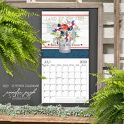 2023 CALENDAR (CURRENT YEAR) - 12"X12" Seasons of Joy by Jennifer Pugh